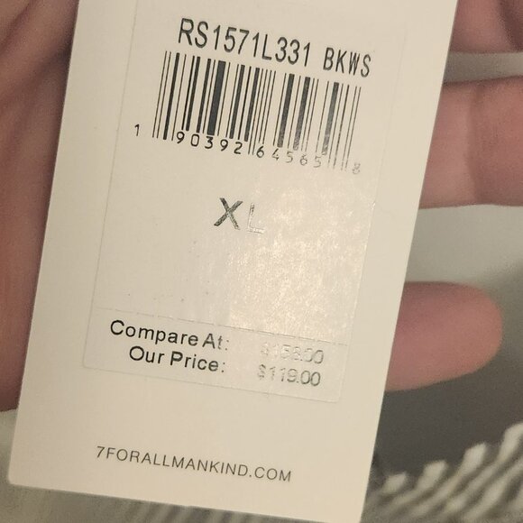 7 For All Mankind Striped Gray Dress - Picture 6 of 12